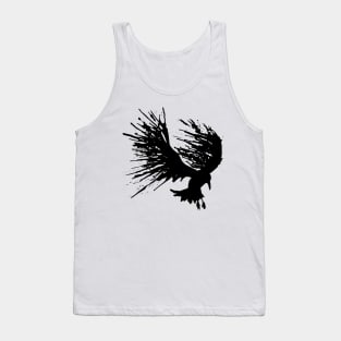 Ink Quill Explosion Crow Tank Top